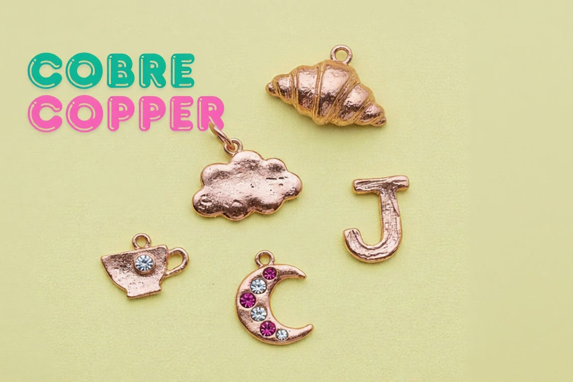 Haz tu propio charm de Metal clay