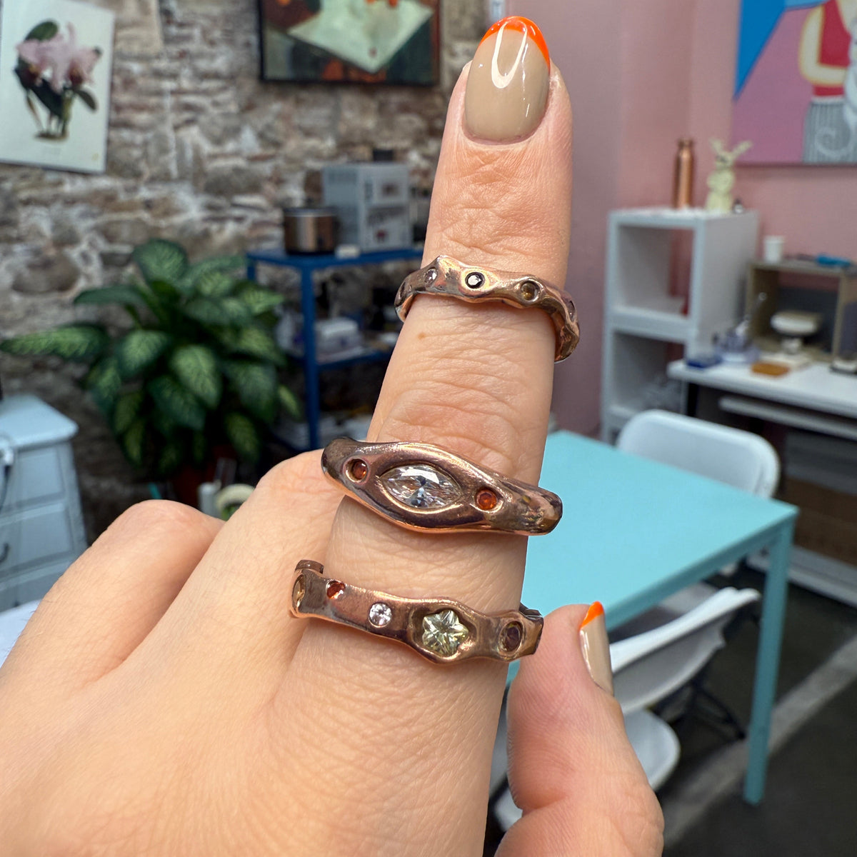 Haz tu propio anillo de Metal Clay en nuestra tienda de Passeig del Born, 14