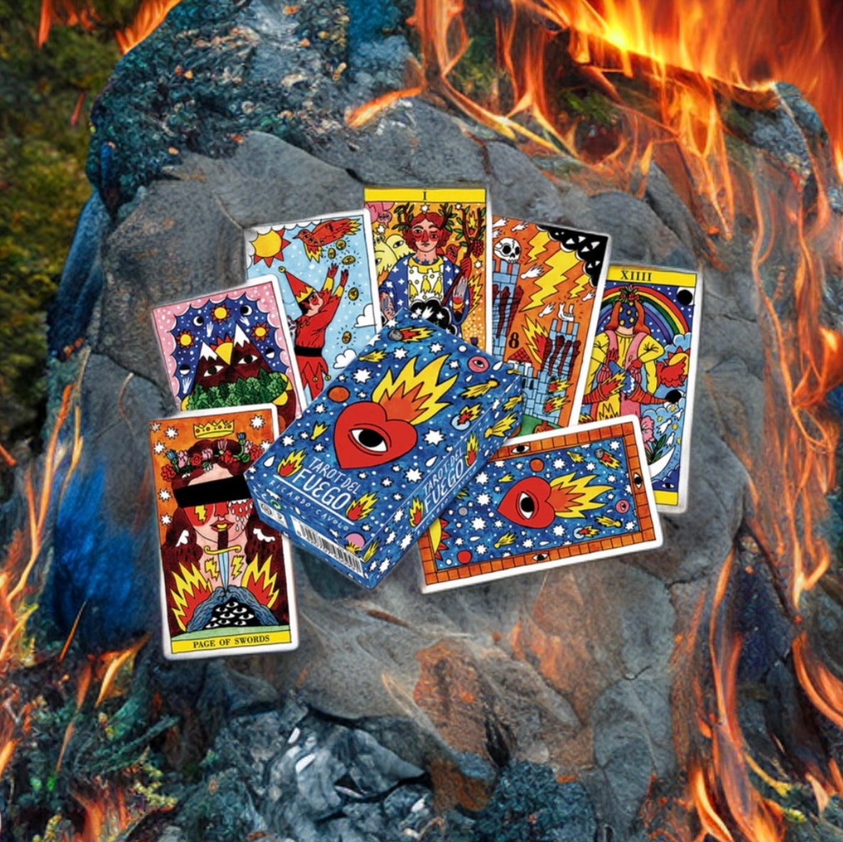 Tarot of Fire by Ricardo Cavolo