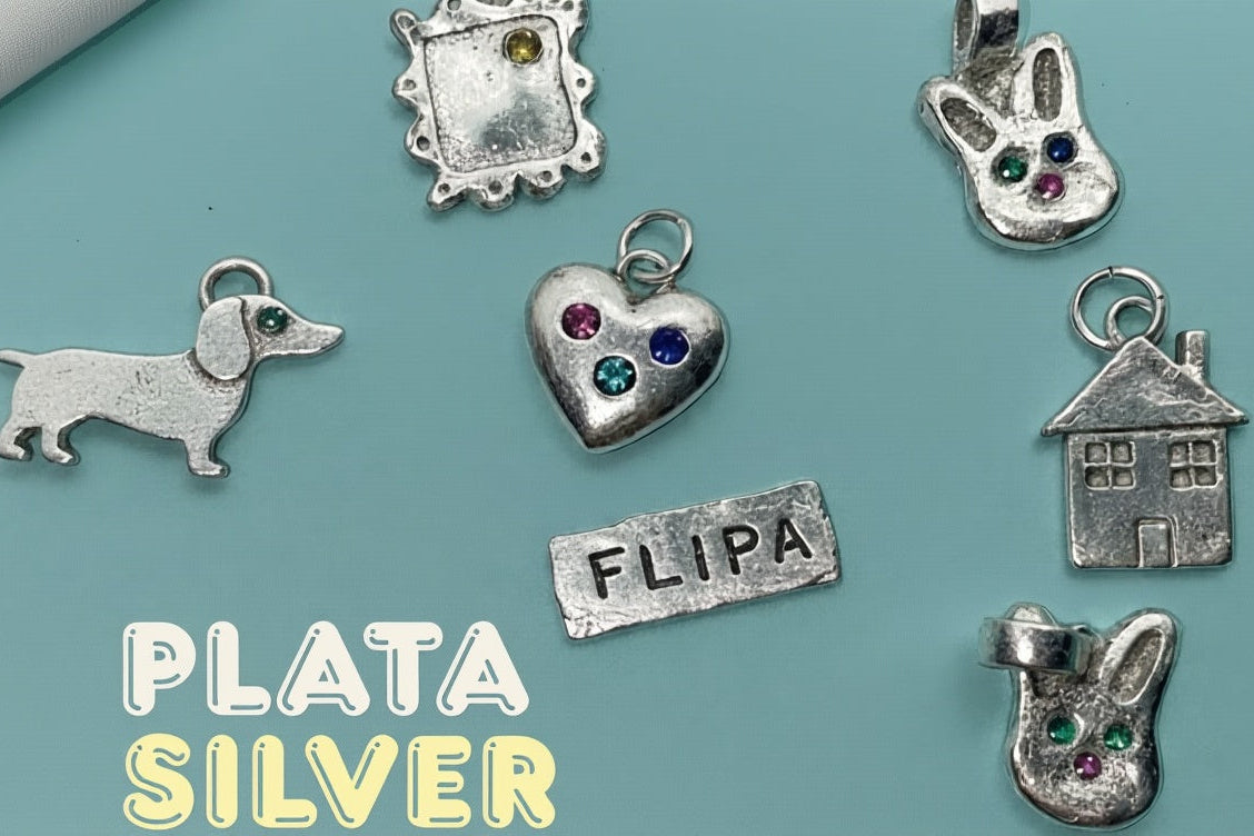 Haz tu propio charm de Metal clay