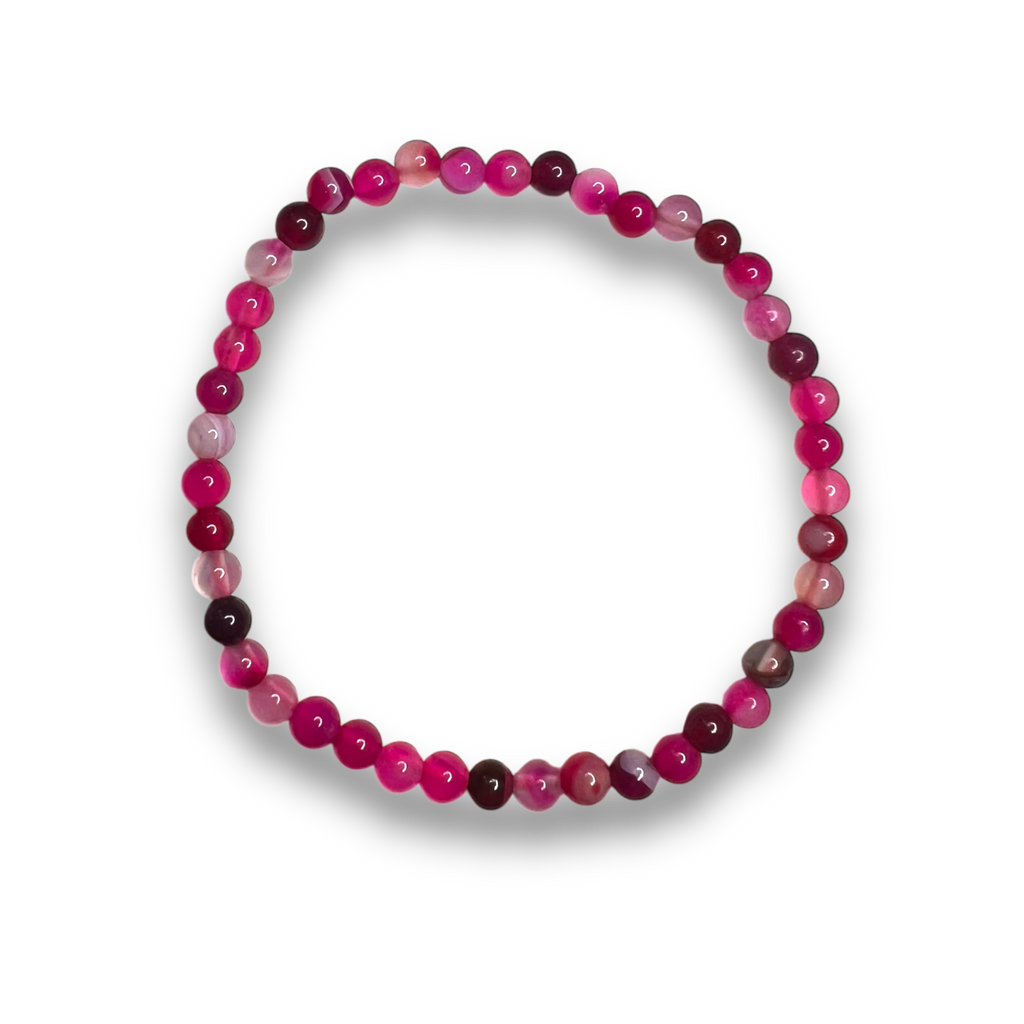 Pink Agate Bracelet