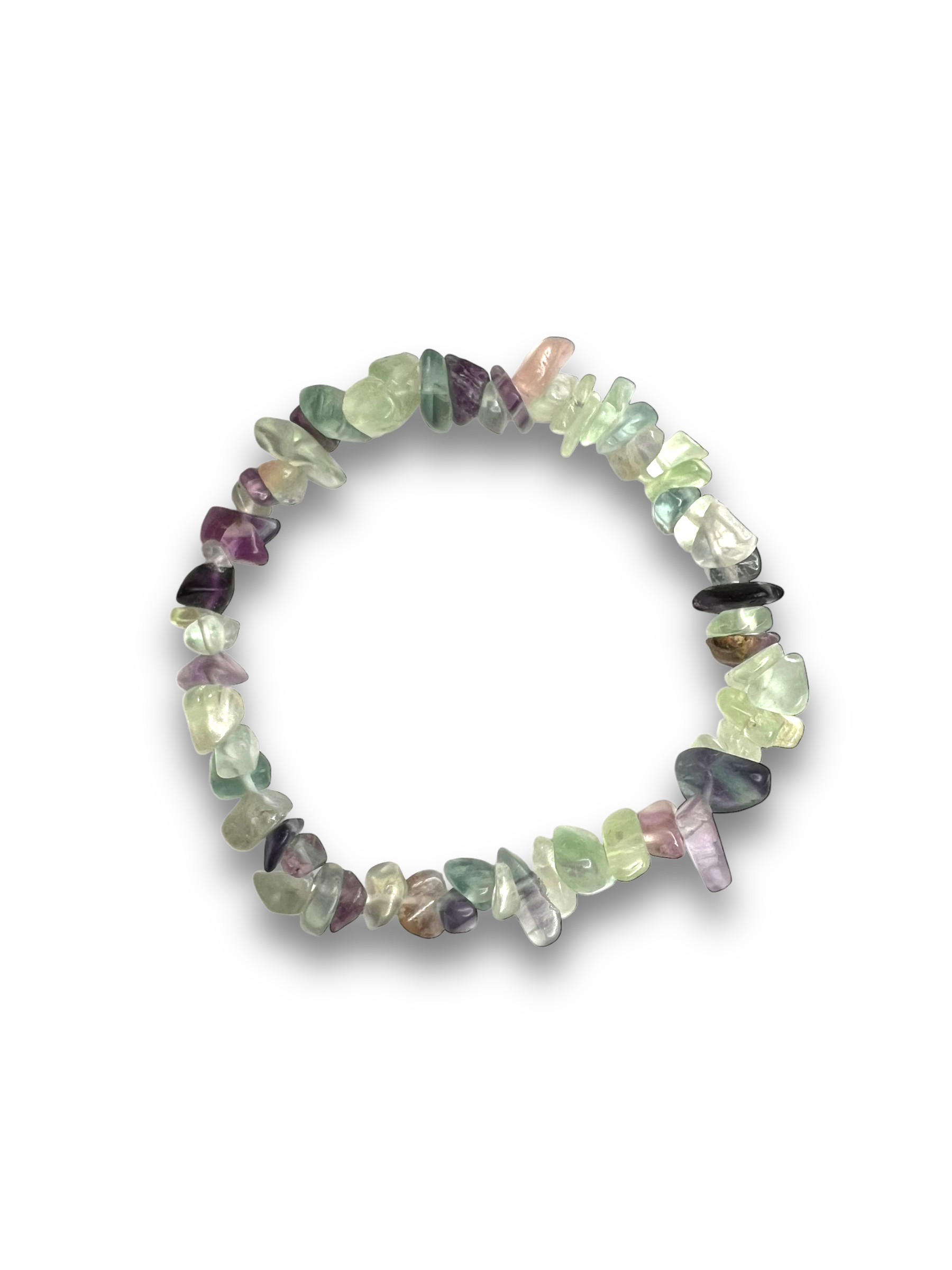 Fluorita Arcoiris Pulsera