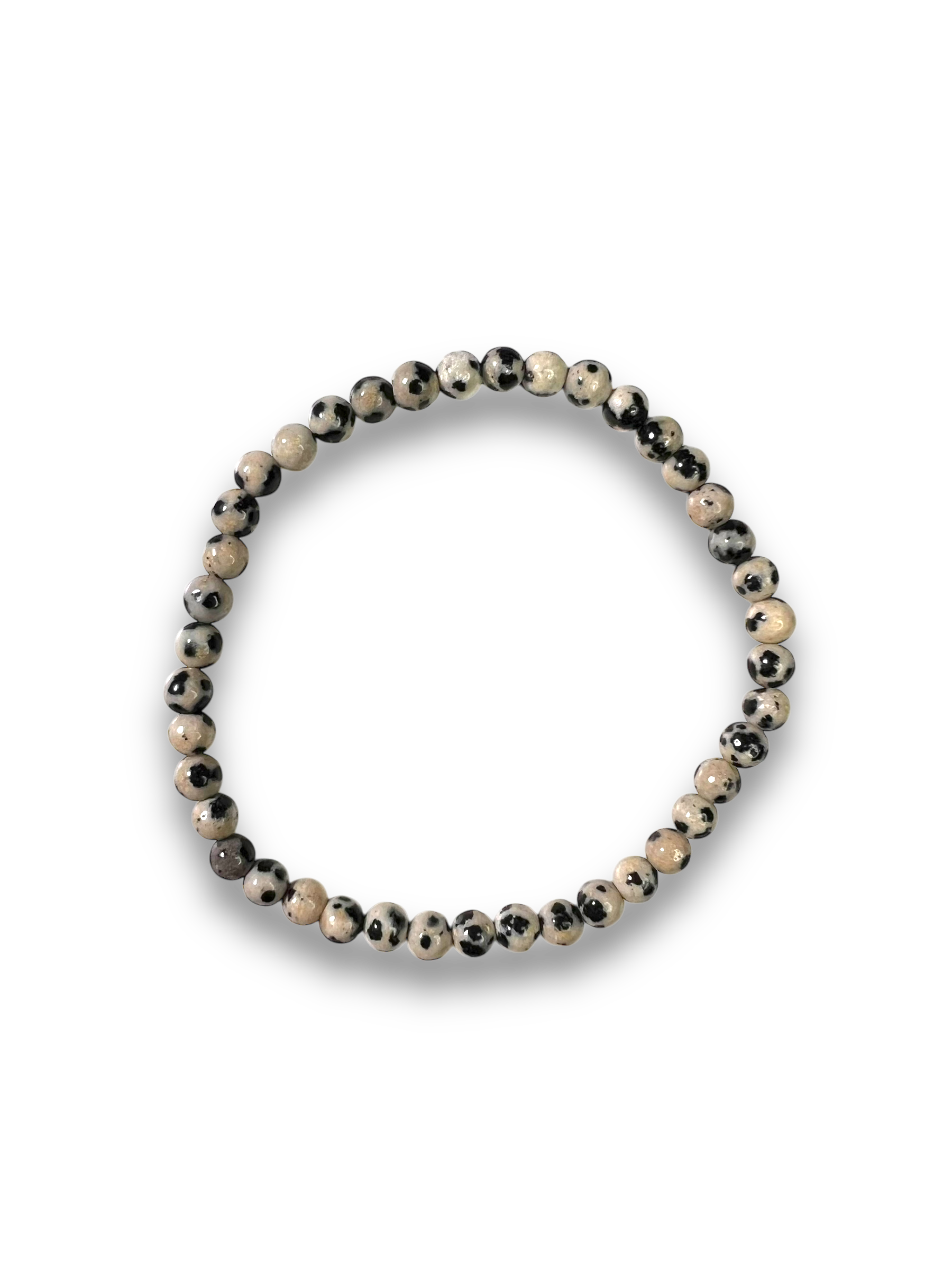 Jaspe Dálmata Pulsera 4mm