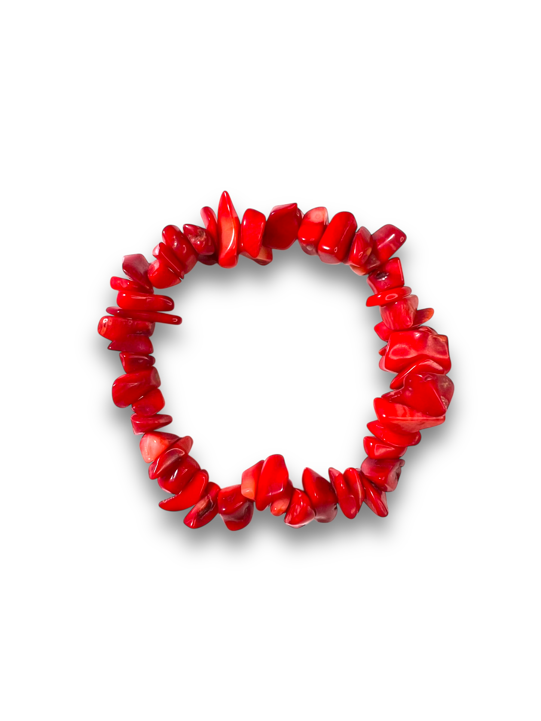 Coral Bambu Pulsera