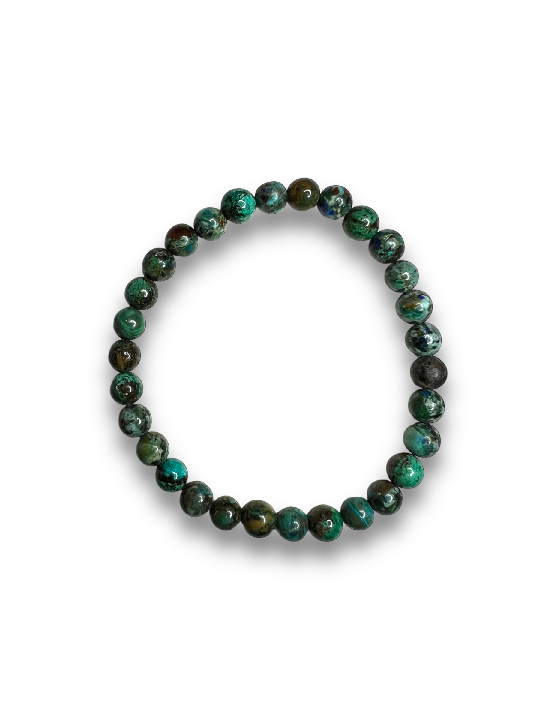 Crisocola Pulsera 6mm