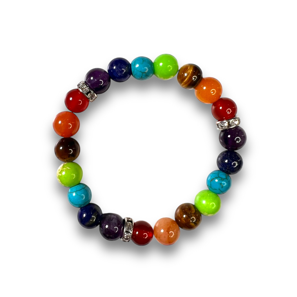 7 Chakras Pulsera 8mm