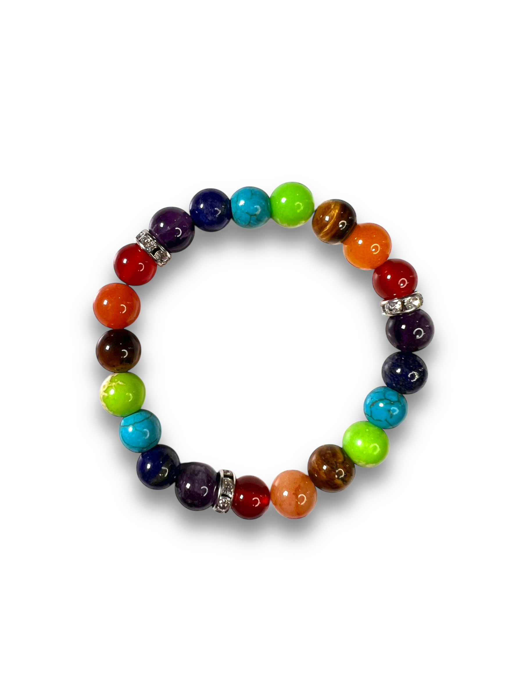 7 Chakras Pulsera 8mm