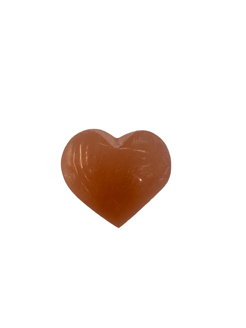 Selenita Naranja Corazón