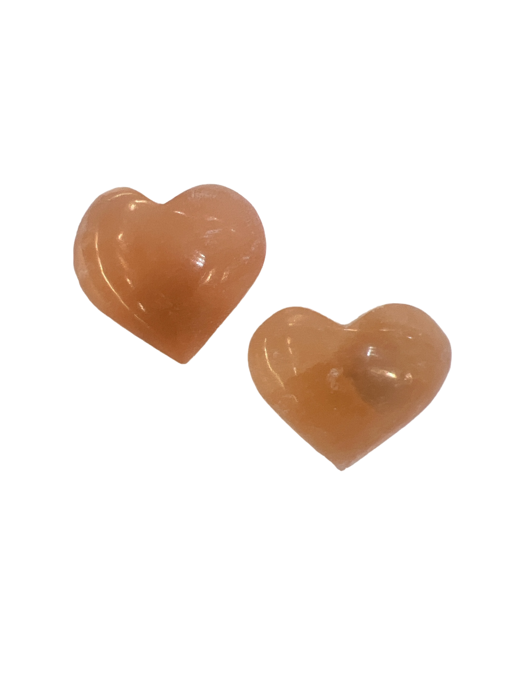 Selenita Naranja Corazón